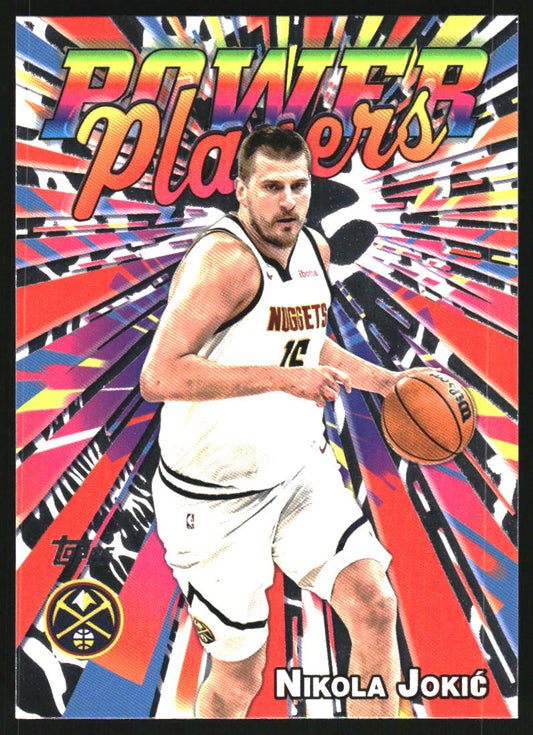 Nikola Jokic - 2025-26 Topps Power Players #PP12