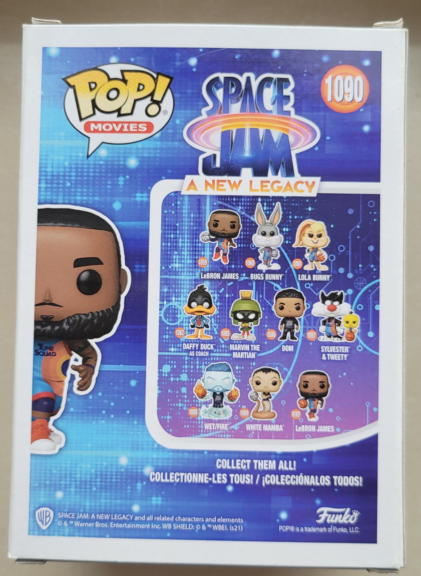 POP! Movies - Space Jam - LeBron James - 1090