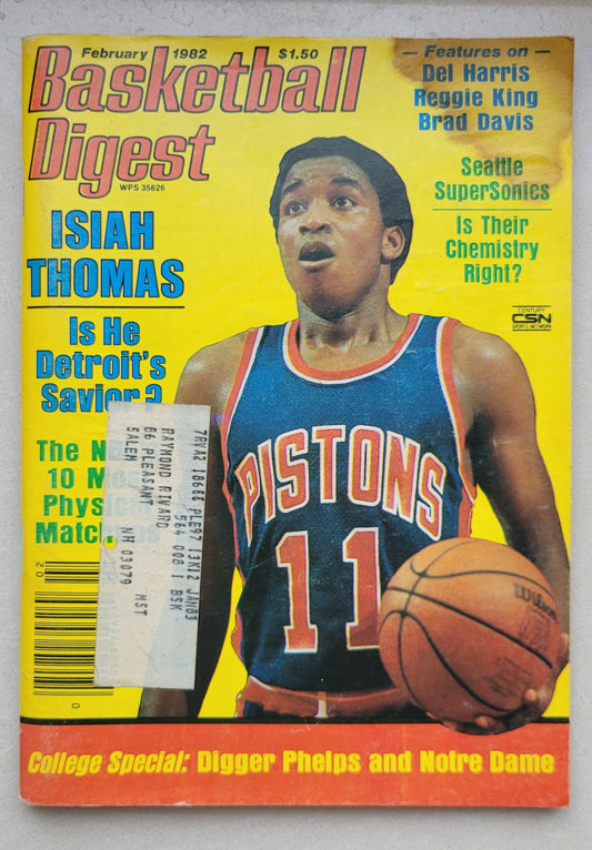 Basketball Digest - February 1982