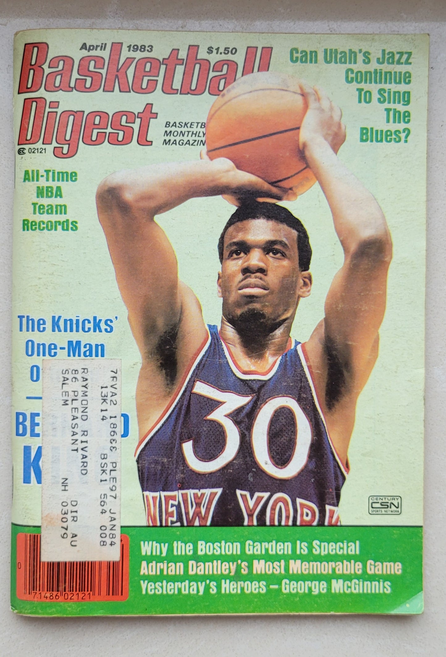 Basketball Digest - April 1983