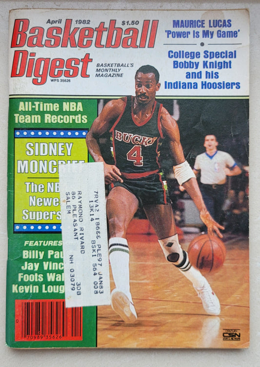 Basketball Digest - April 1982